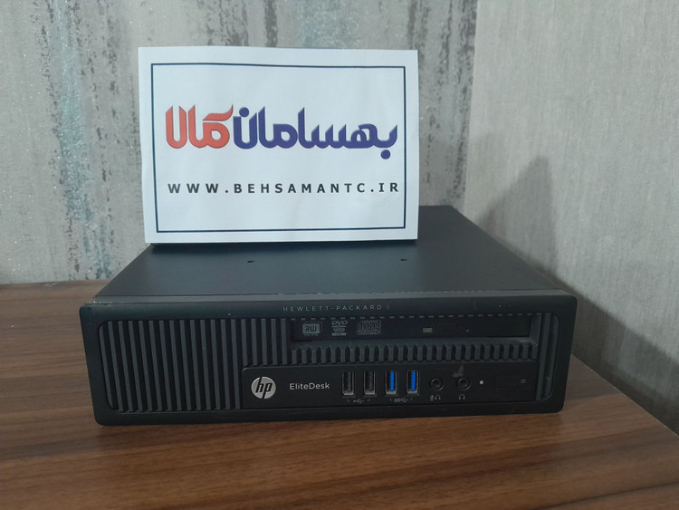 مینی کیس استوک HP EliteDesk 800 G1 USDT نسل چهارم COREI5