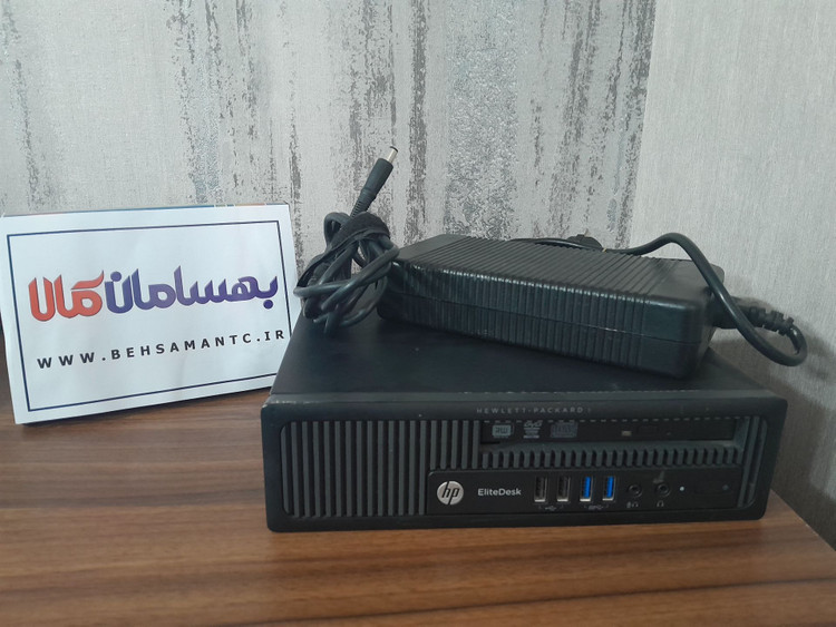 مینی کیس استوک HP EliteDesk 800 G1 USDT نسل چهارم COREI5