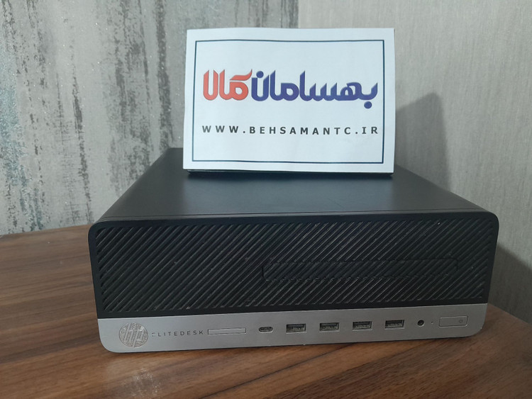 مینی کیس اچ پی مدل HP EliteDesk 705 G4 R7 SFF A10 استوک