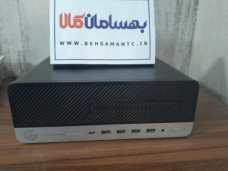 مینی کیس اچ پی مدل HP EliteDesk 705 G4 R7 SFF A10 استوک
