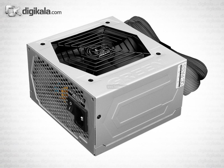 منبع تغذیه کامپیوتر گرین مدل GP480A-SP توان480 وات استوک