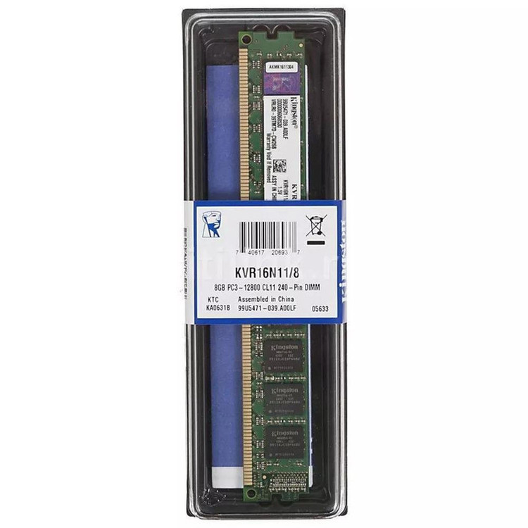 Ram 8gb ddr3 1600 kingeston مناسب برای pc