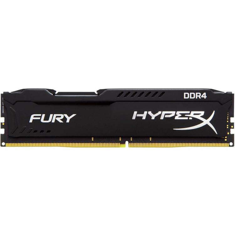 رم کامپیوتر کینگستون مدل HyperX Fury DDR4 2400MHz CL15 ظرفیت 8 گیگابایت استوک