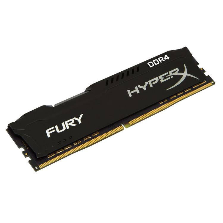 رم کامپیوتر کینگستون مدل HyperX Fury DDR4 2400MHz CL15 ظرفیت 8 گیگابایت استوک