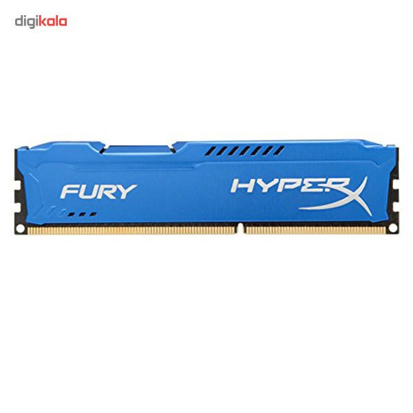 رم کامپیوتر کینگستون مدل HyperX Fury DDR3 1600MHz CL10 ظرفیت 4 گیگابایت