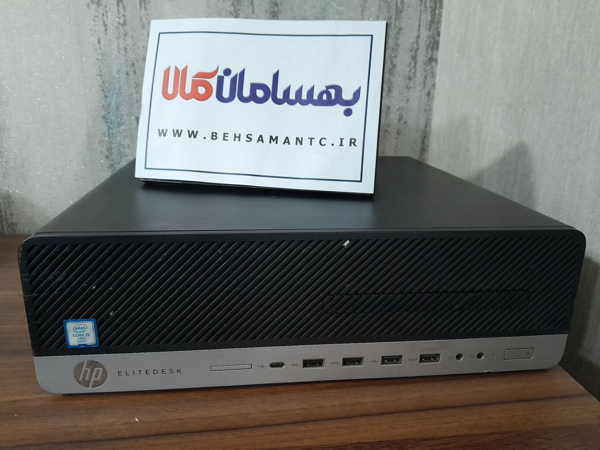 مینی کیس اچ پی مدل  CORE I7 7700 HP Elitedesk 800 G3 SFF  استوک