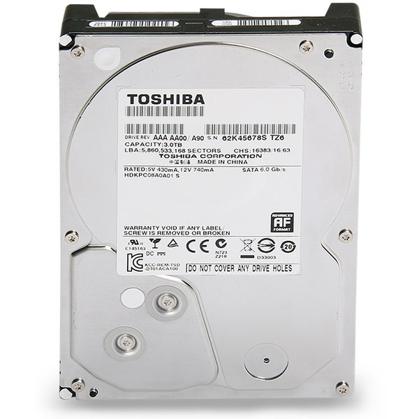 هارد دیسک اینترنال توشیبا DT01ACA200 ظرفیت 2 ترابایت 32 مگابایت کش استوک