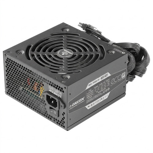 منبع تغذیه کامپیوتر گرین مدل GP450A-ECO Rev3.1 استوک در حد نو