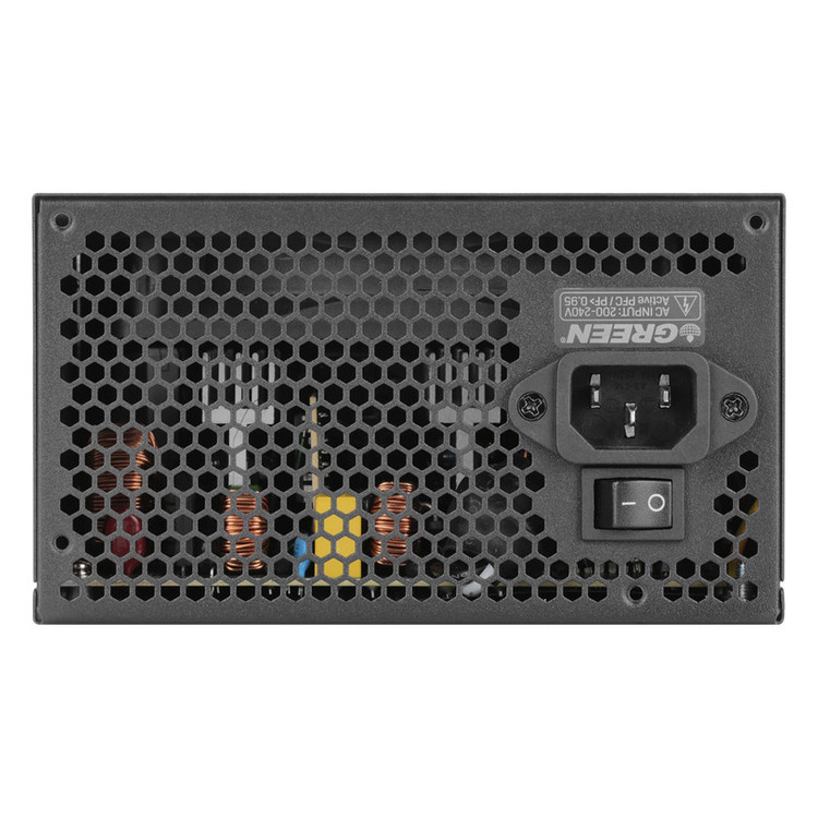 منبع تغذیه کامپیوتر گرین مدل GP450A-ECO Rev3.1 استوک در حد نو